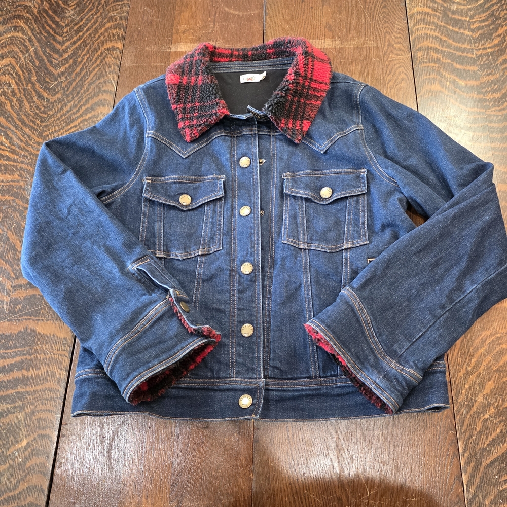 Faherty Andie Denim Trucker‎ Jacket